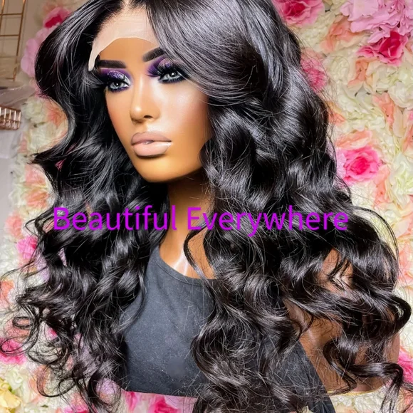 Human hair lace wig